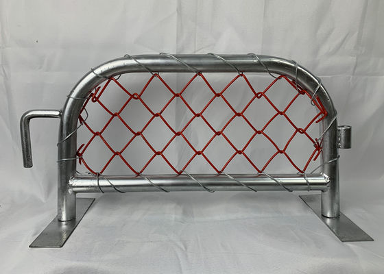 Steel Concert Crash Crowd Control Barricades Tinggi 36 "