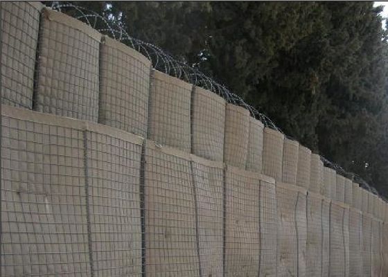 Dinding Penghalang Hesco Militer yang Dapat Dipulihkan multi seluler