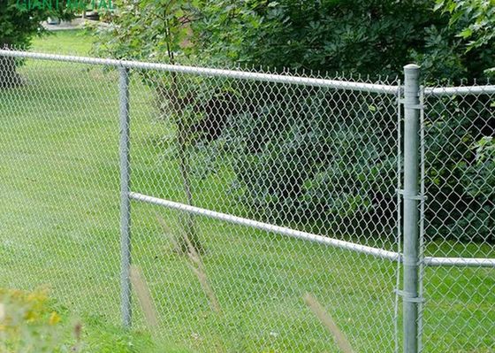 6 Kaki Q195 Wire Woven Diamond Chain Link Fence