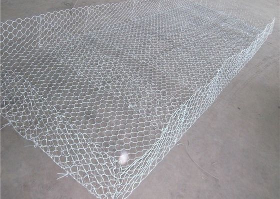 Sistem Pagar Gabion Keranjang Batu Galvanis Wire Mesh Gabion