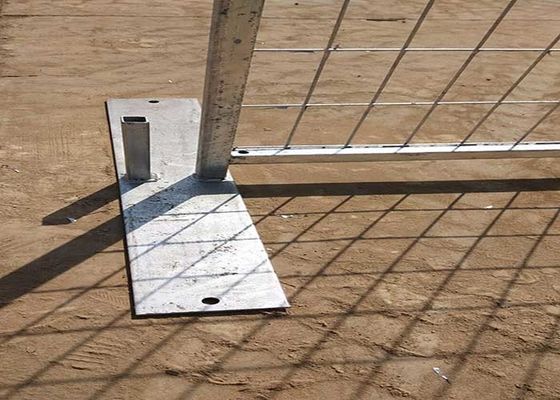 Hot Sale 6x10 Acara Konstruksi Kanada Panel Pagar Sementara Dengan Warna Oranye
