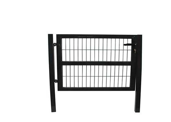 Dekorasi Taman Low 3D Steel Wire Galvanized Coated Fence di Sliver