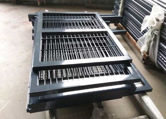 Dekorasi Taman Low 3D Steel Wire Galvanized Coated Fence di Sliver