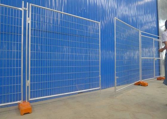 Situs Konstruksi Standar Amerika Temporary Fence Plate Las