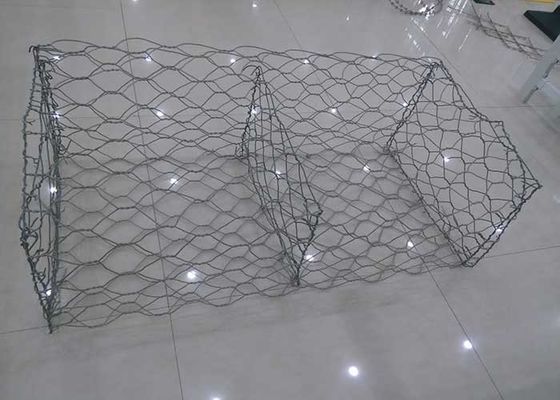 H1.5m double twisted 10 * 12cm Gabion Wire Baskets