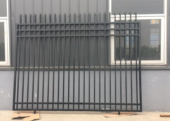 Pagar Baja Tubular Besi Tempa ISO9001 L2400mm