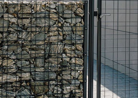 Keranjang Jaring Gabion Dilas Galvanis ISO14001