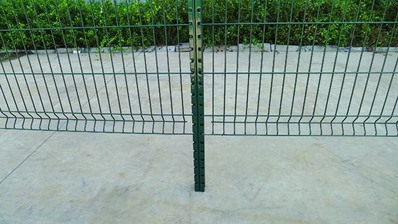 Kebun luar 3d Curved Wire Mesh Pagar Galvanized