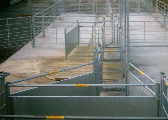Panel Pagar Ternak Dilas Tabung Persegi Untuk Sapi