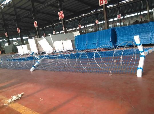 Isolasi Jalan Pagar Kawat Keamanan 50 * 100mm