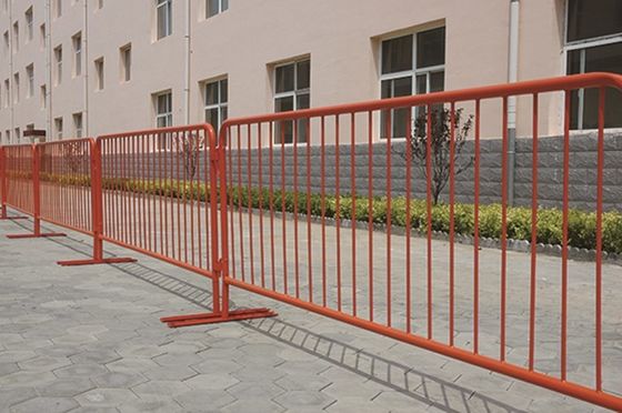 Steel Concert Crash Crowd Control Barricades Tinggi 36 "