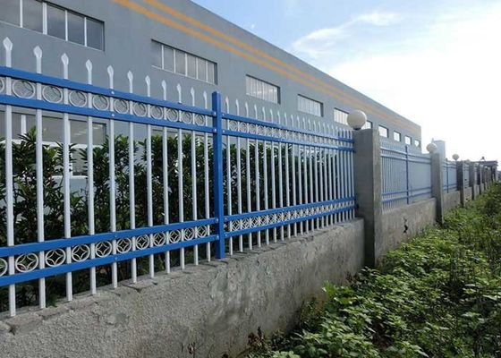 Taman Hitam Logam Logam Pagar Trellis Logam Logam Aluminium Tubular