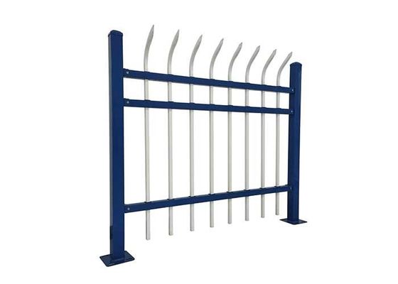 Taman Hitam Logam Logam Pagar Trellis Logam Logam Aluminium Tubular