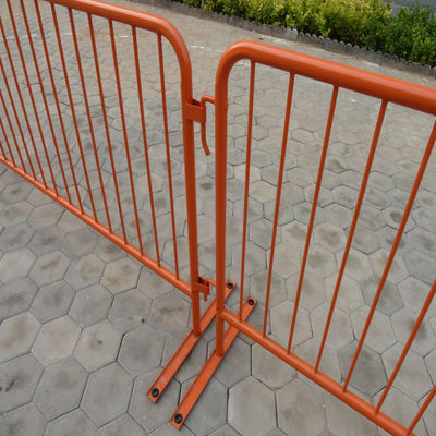 Hot Dip Galvanized Setelah Las Gaya Prancis Bike Rack Temporary Barricade Fence
