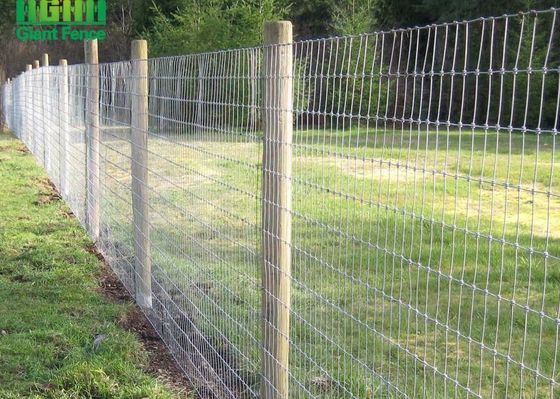 Panel Pagar Ternak HGMT Steel Wire Mesh Fixed Knot