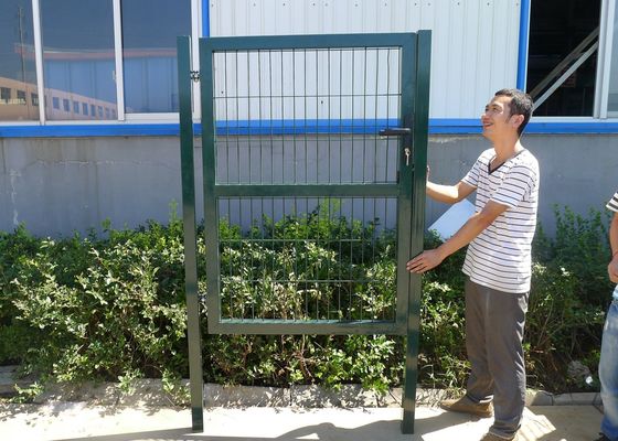 Gerbang Pagar Taman Logam W1.8m Dark Green Powder Coated