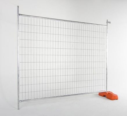 Galvanized PVC Canada Temporary Fence Panel Hot Sale Pool Fence Temporary Fence Gate Untuk Kanada