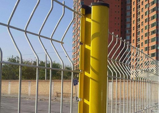 Triangle Bend 3d Curved Welded Wire Fence Panel