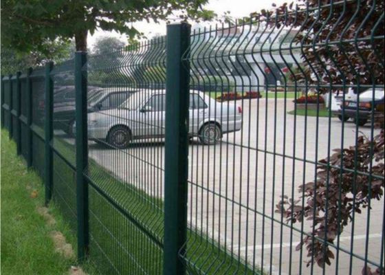 Triangle Bend 3d Curved Welded Wire Fence Panel
