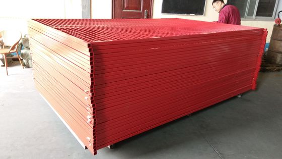 Galvanized PVC Canada Temporary Fence Panel Hot Sale Pool Fence Temporary Fence Gate Untuk Kanada