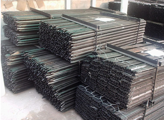 Berkelanjutan T Post 5 Ft Logam Galvanized Untuk Pagar Ladang