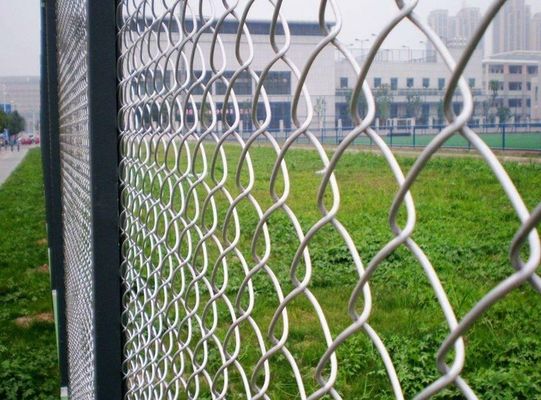 9 Gauge 3mm Post 6ft 7ft 8ft Pvc Diamond Mesh Anggar