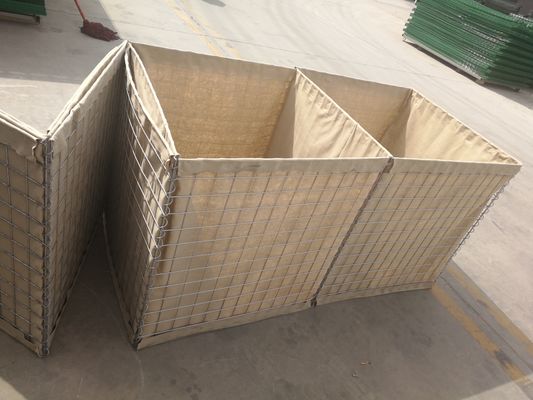 4.0mm Gabion Wall Flood Mil 1B Hesco Sand Barrier Welded