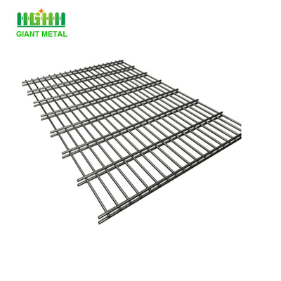 Portabel Rectangle Post Double Wire Mesh Anggar Tinggi 2400mm