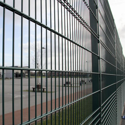 Portabel Rectangle Post Double Wire Mesh Anggar Tinggi 2400mm