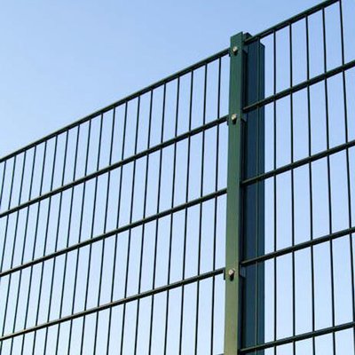 Portabel Rectangle Post Double Wire Mesh Anggar Tinggi 2400mm