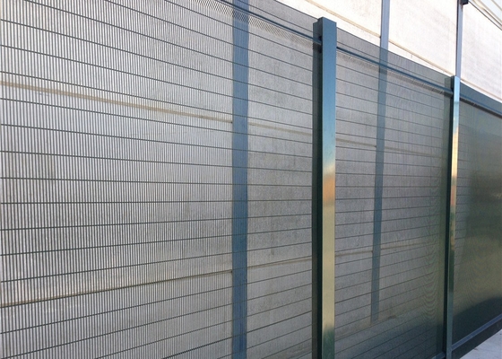 2.0m Tinggi Bandara Anti Climb Security Anggar Square Post