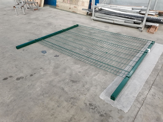 Curved kawat las bolong panas tenggelam 3d melengkung segitiga melengkung pagar