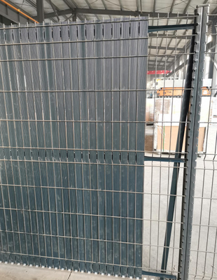 3d Curved Pvc Outdoor Lapisan Welded Wire Mesh Pagar Untuk Taman Dan Pertanian Perlindungan Pagar 3d
