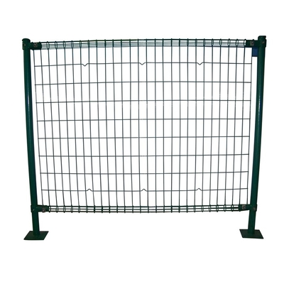Komersial Residential 4mm Welded Wire Garden Fence Doule Circle