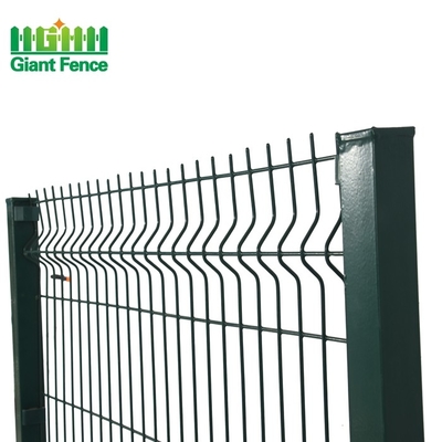 Family Yard 1030mm Tinggi Welded Wire Garden Fence 3D