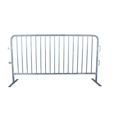 Plastik Galvanized Steel Aluminium Crowd Control Barricade Fence Mobile Foldable Safety Pedestrian Barrier Event Concert