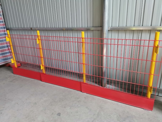 Steel 5 Feet High Temporary Edge Protection Barriers Dirakit